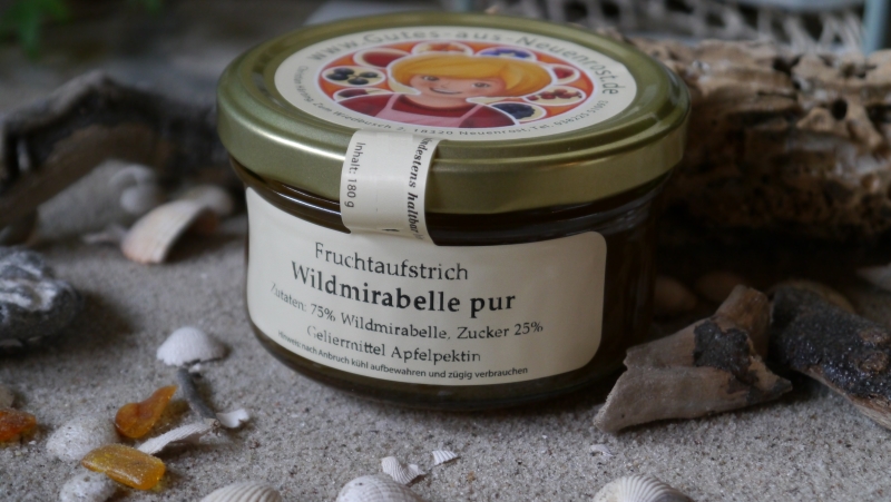 Gelbe Wildmirabelle pur